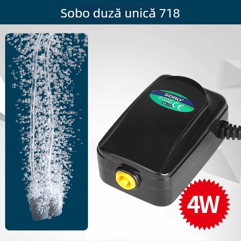 Songbao Pompă de Oxigen pentru Acvariu, Extrem de Silențioasă, pentru Uz Casnic