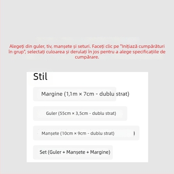 Hanorac din bumbac cu țesătură rib elastică, manșete și guler cu rib, susținere pentru burtică în timpul sarcinii, tiv tricotat rib