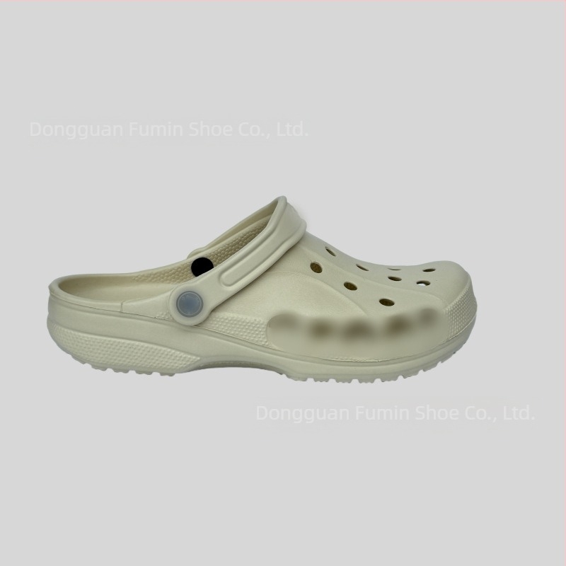 Papuci Crocs-style pentru bărbați și tineri, ușori și respirabili, partea superioară și talpa EVA, grosimea talpii 2–3 cm, înălțimea călcâiului 2,5 cm, cu aderență anti-derapantă