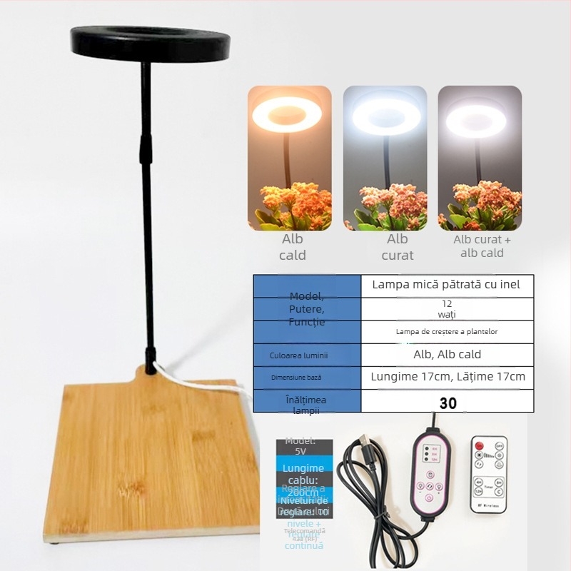 Lampa LED pentru acvariu impermeabilă economisire de energie pentru micropeisaje cu mușchi