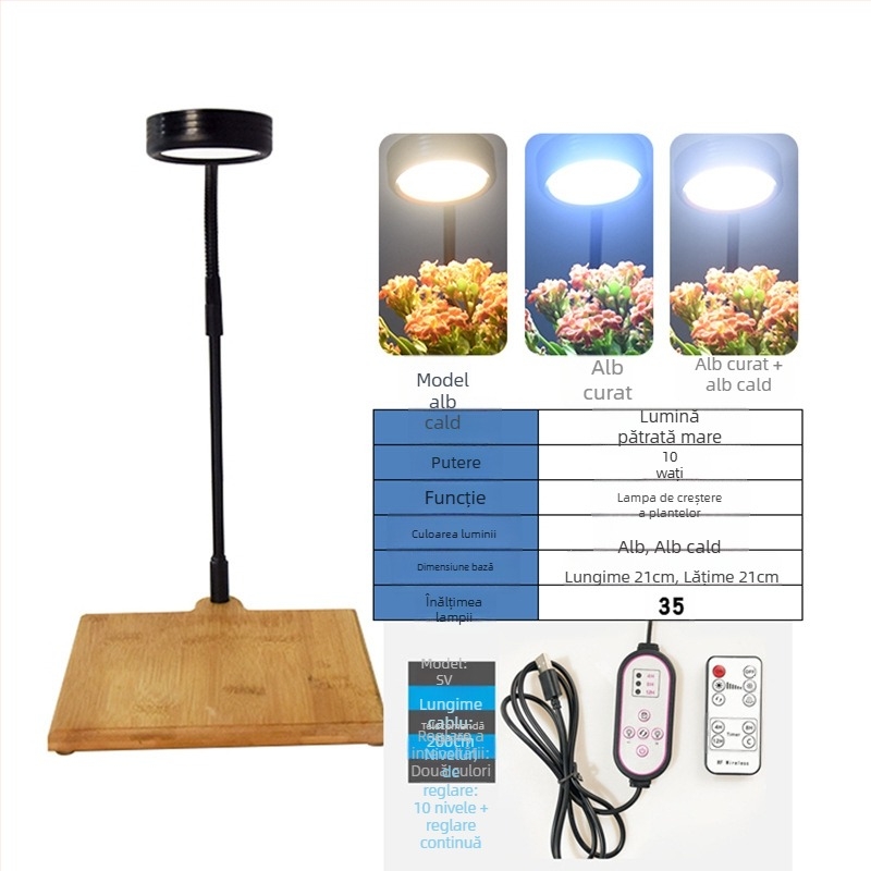 Lampa LED pentru acvariu impermeabilă economisire de energie pentru micropeisaje cu mușchi