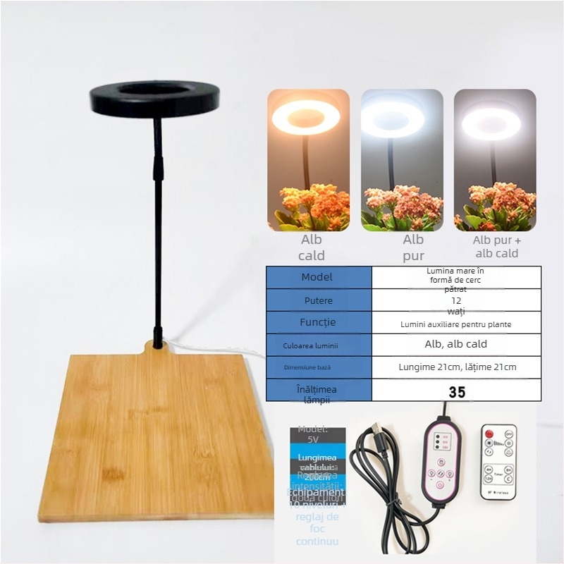 Lampa LED pentru acvariu impermeabilă economisire de energie pentru micropeisaje cu mușchi