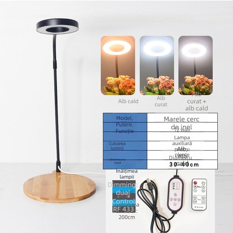 Lampa LED pentru acvariu impermeabilă economisire de energie pentru micropeisaje cu mușchi