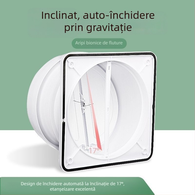 Valvă de control pentru hota de bucătărie, universală, montaj snap-on, corp din plastic; Marcă: Altă; Certificare: Niciuna