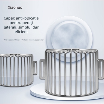 Capac de drenaj anti-blocare pentru acoperișuri, balcoane și drenuri laterale – design semi-circular, Xiaohe