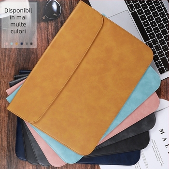 Husă de protecție cu închidere magnetică, ultr-subțire, pentru laptopuri, compatibilă cu MacBook Pro/Air, Lenovo, Huawei, iPad