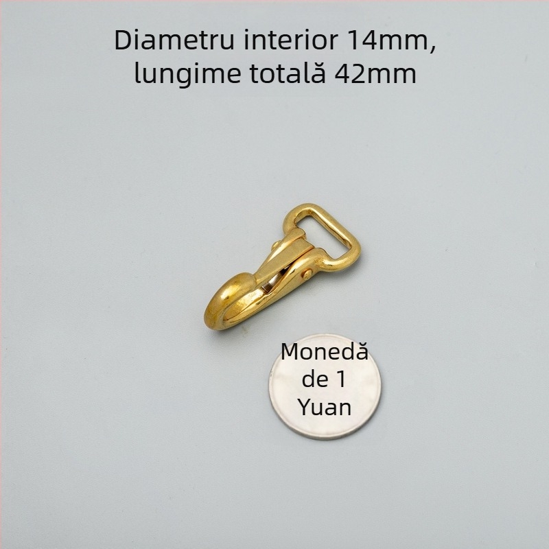 Cârlig din alamă pentru geantă cu cataramă - Tuoxin seria 56B, accesorii din piele