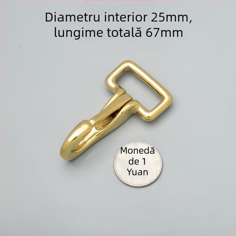 Cârlig din alamă pentru geantă cu cataramă - Tuoxin seria 56B, accesorii din piele