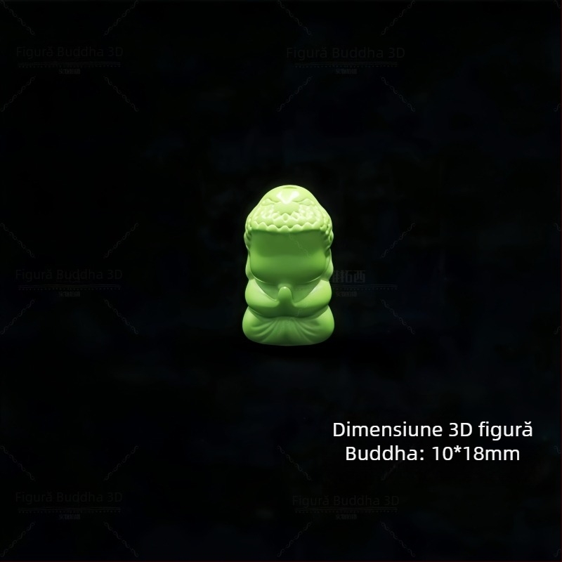 Pandant din magnezit cu gravură Guanyin, Buddha Maitreya și Pixiu; talisman; formă: mărgele în formă de măr / mărgele de tip vechi; prelucrare: gravare și polisare; Origine: Shanwei; Stil: lux ușor