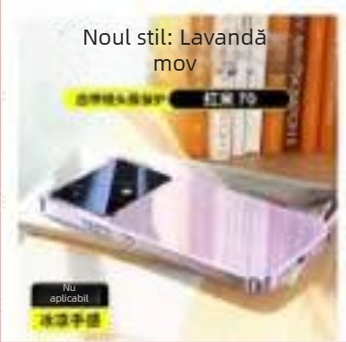 Carcasă pentru telefon cu oglindă din sticlă – finisaj electroplatinat, oglindă de machiaj, folie pentru obiectiv, disipare a căldurii, rezistentă la cădere, rezistentă la amprente