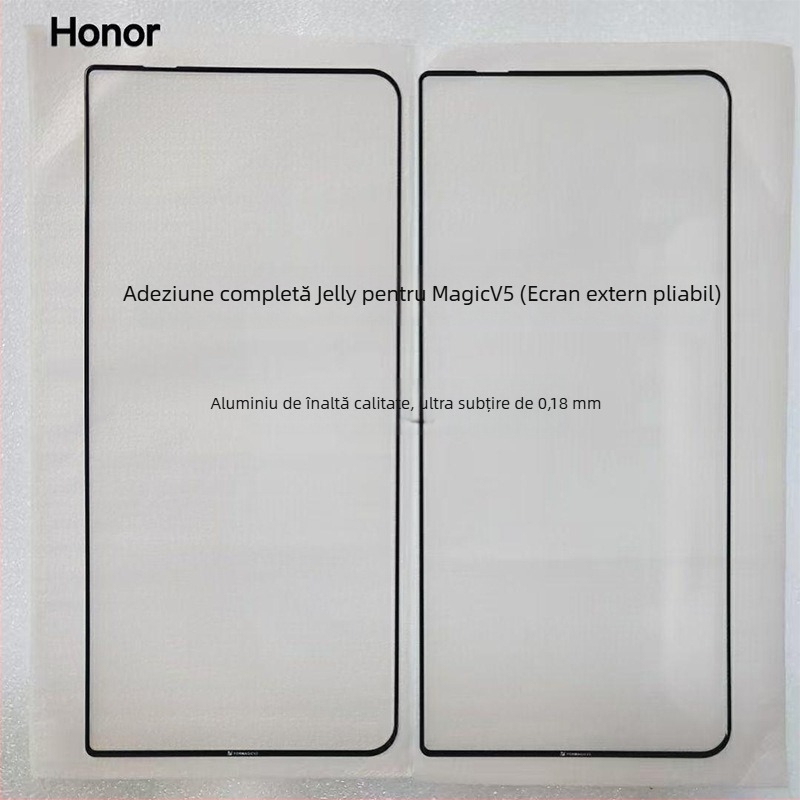 Protecție ecran din sticlă călită pentru Honor Magic V5 și Magic V3, HD, protecție a confidențialității ecranului, anti-amprentă, anti-cădere, auto-reparare
