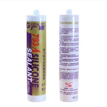 793-A Adeziv siliconic pentru sticlă, uscare rapidă, silicon neutru, sigilant adeziv dur, transparent