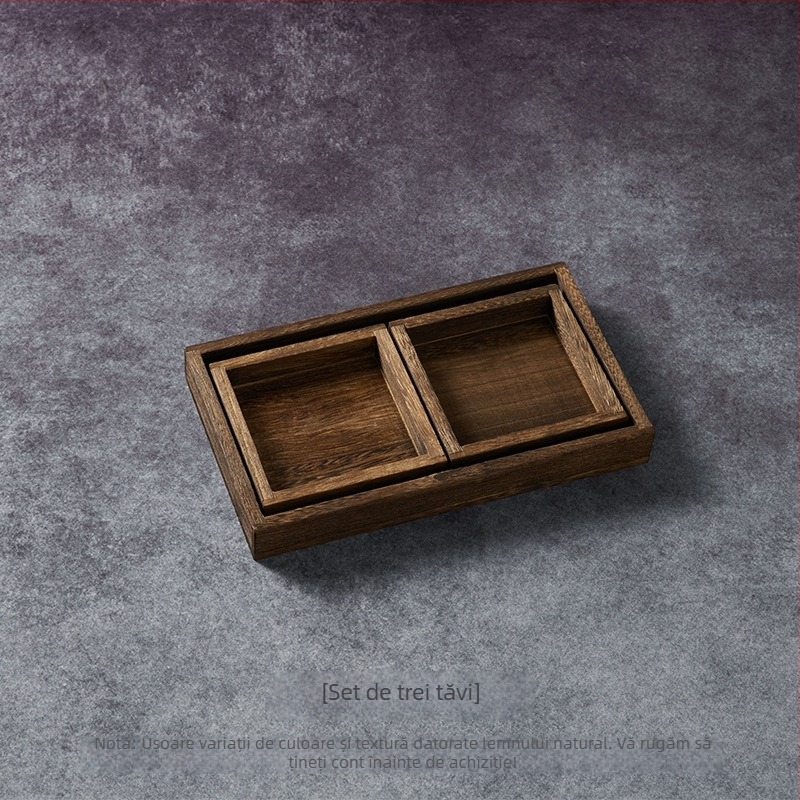 Tava de ceai vintage – recuzită pentru fotografie culinară, farfurie în stil antic pentru compoziții still life cu mooncake, stil național