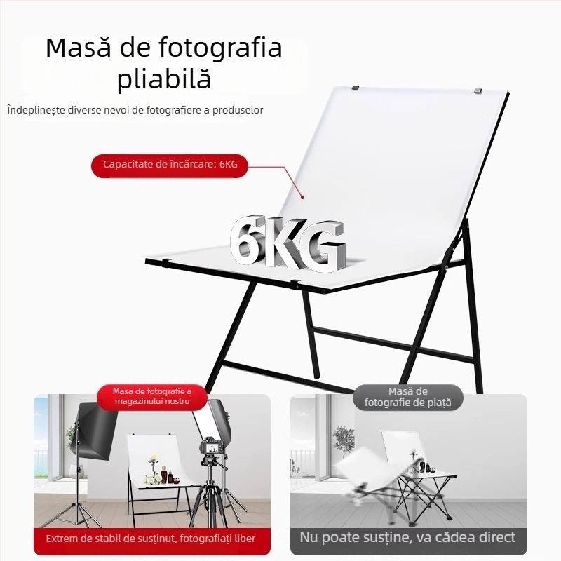 Panou de fundal pliabil pentru fotografie profesională în studio