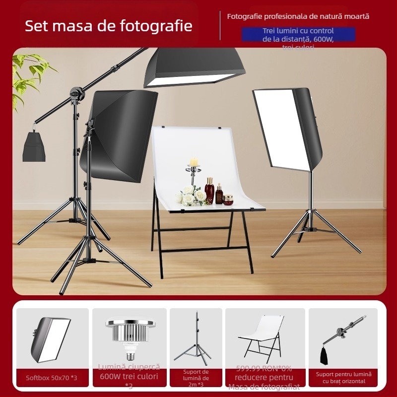 Panou de fundal pliabil pentru fotografie profesională în studio