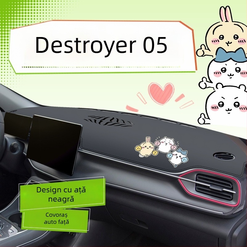 Covoraș de bord pentru mașină din microfibră, husă pentru consola centrală, protecție împotriva reflexiilor pe panoul de instrumente