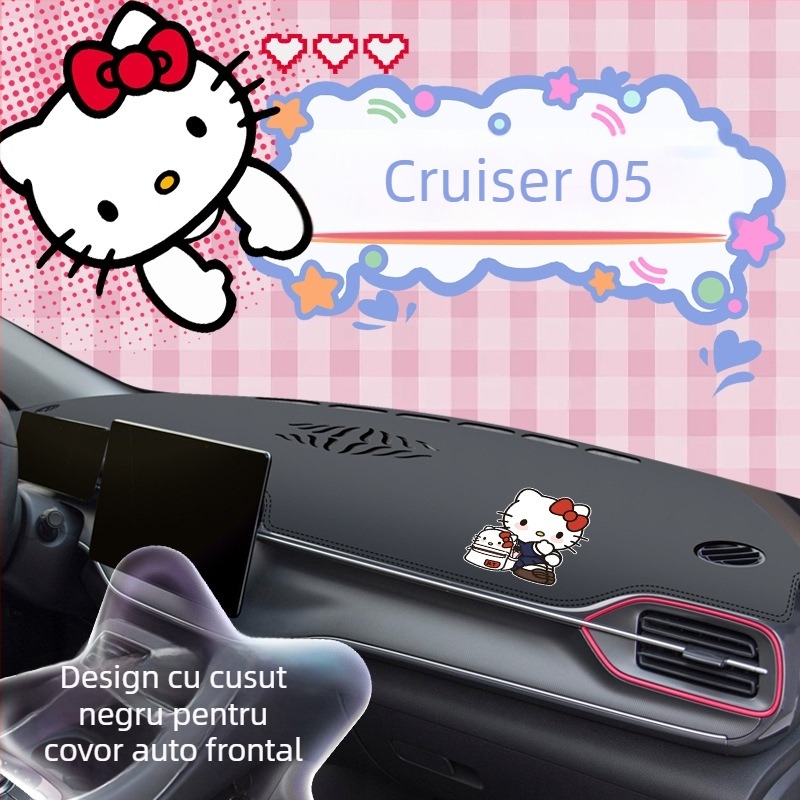 Covoraș de bord pentru mașină din microfibră, husă pentru consola centrală, protecție împotriva reflexiilor pe panoul de instrumente