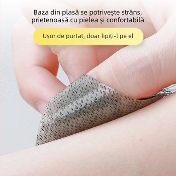 Patch de păr cu linie de păr în formă de M pentru bărbați și femei, țesut manual, păr uman, drept, poate fi vopsit sau tratat cu perm