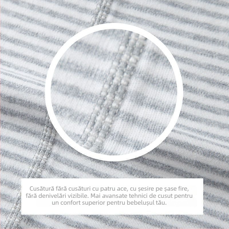 Pantaloni lungi pentru copii din 100% bumbac – unisex, Clasa de securitate A, pentru 3-8 ani, Iarnă 2021