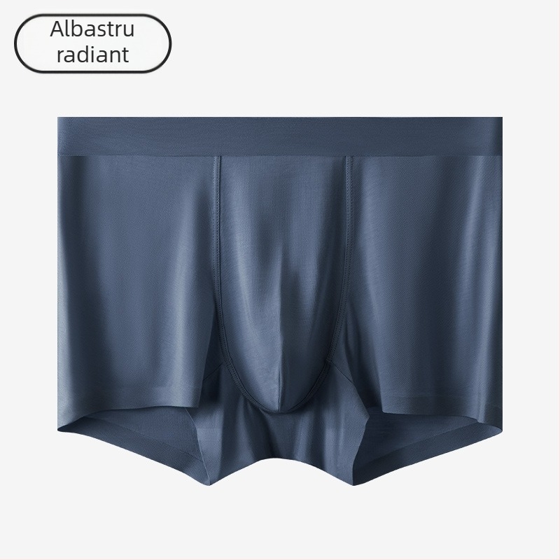 Boxeri bărbați Modal – respirabili, antibacterieni; căptușeală din mătase Mulberry; talie medie