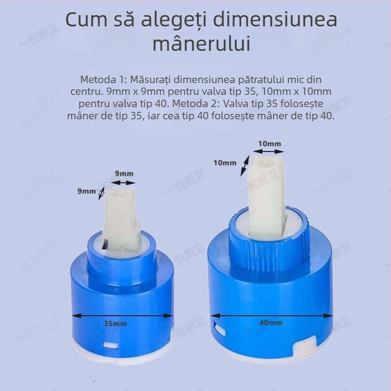 Mâner robinet pentru chiuvetă și bucătărie, amestec apă caldă/rece, aliaj, stil modern minimalist