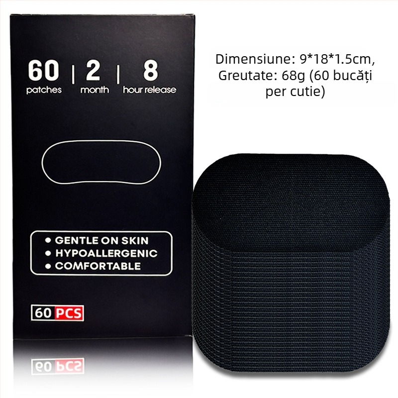 Bandă pentru gură la somn – plasture anti-sforăit, țesătură elastică, personalizabil, stil simplu