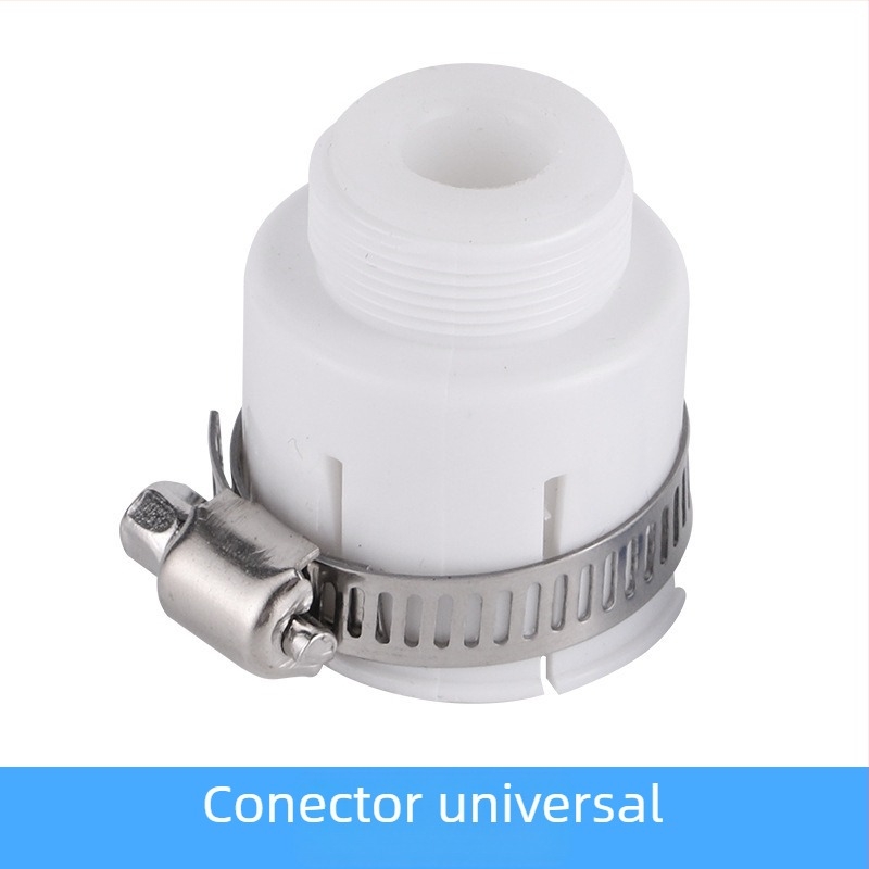 Extensie pentru baterie de bucătărie cu conector de conversie universal, oțel inoxidabil 304, acoperire electroplacată, instalare manuală, model Semi-Copper