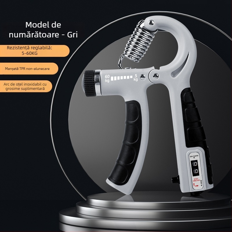 Antrenor de prindere reglabil cu acoperire din cauciuc, portabil, rezistență 5–60 kg, PP+TPE