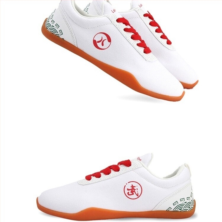 Pantofi Tai Chi – partea superioară velur, căptușeală din microfibră de piele, talpă din cauciuc spumă, construcție prin injecție, model LKF0012