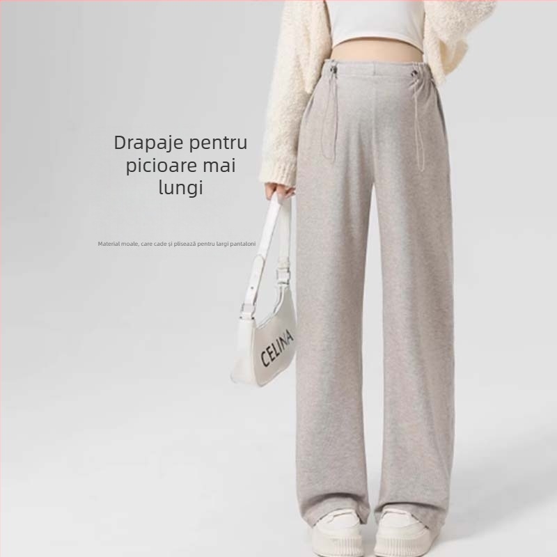 Pantaloni de maternitate cu croială lejeră, poliester, 70–80% poliester, primăvara 2023