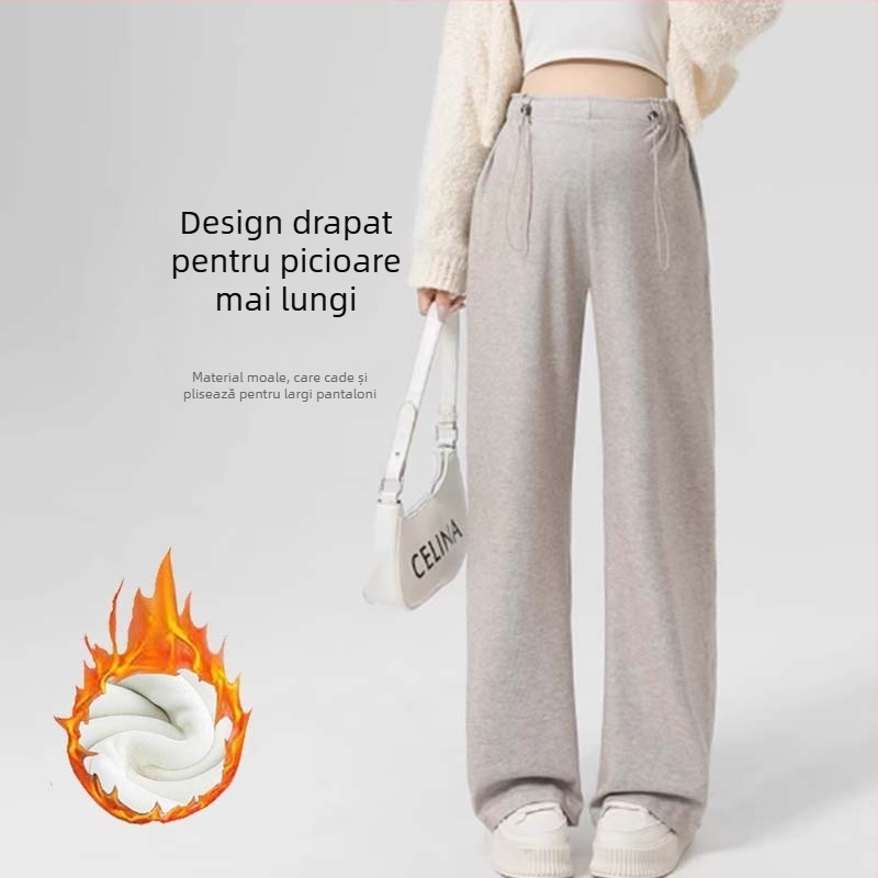 Pantaloni de maternitate cu croială lejeră, poliester, 70–80% poliester, primăvara 2023