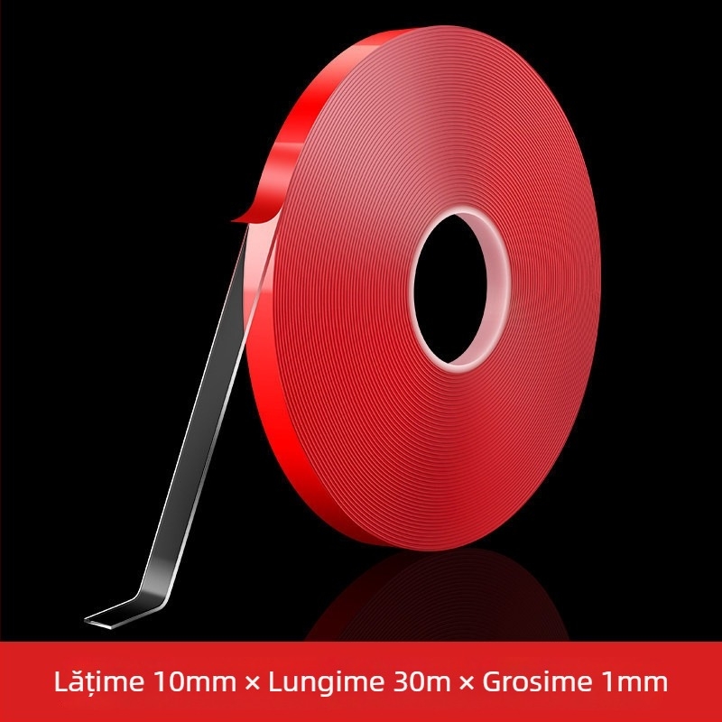 Adeziv pentru bandă LED, acrilic dublu-adesiv, montaj în canale — fără urme, transparență înaltă, fără reziduuri