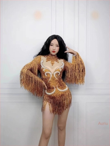 Combinezon cu detalii din perle și panouri din plasă cu model de fluture, material bumbac-poliester, mâneci lungi, croială strânsă, imprimare digitală, primăvara 2025