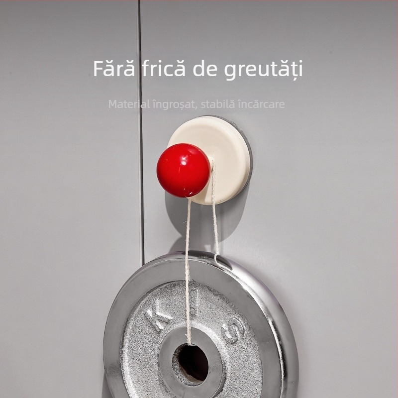 Mâner de ușă cu ventuză pentru uși glisante din sticlă - fără găuri, din plastic, model Ajd2025234