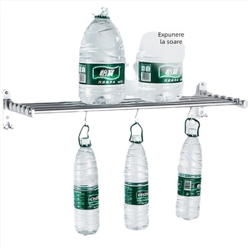 Bară de uscat haine montată pe perete – aliaj de aluminiu, stil modern minimalist, brand LGC