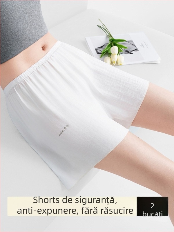 Pantaloni de siguranță pentru femei, lungime 3/4, poliester subțire respirabil, croială lejeră, 95% poliester