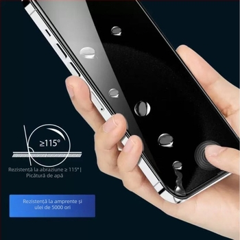 Anank protecție ecran 360° pentru intimitate iPhone 17 Pro – sticlă temperată, folie frontală, protecție anti-spionaj, acoperire completă, finisaj mat