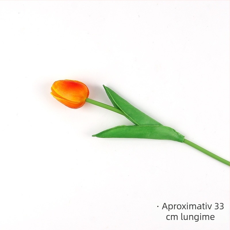 Flori artificiale pentru fotografie – roz, bujor și lalea simulate; Materiale: folie PP; Model: Simulation flower; Brand: Rookie; Potrivit pentru fotografii de produs