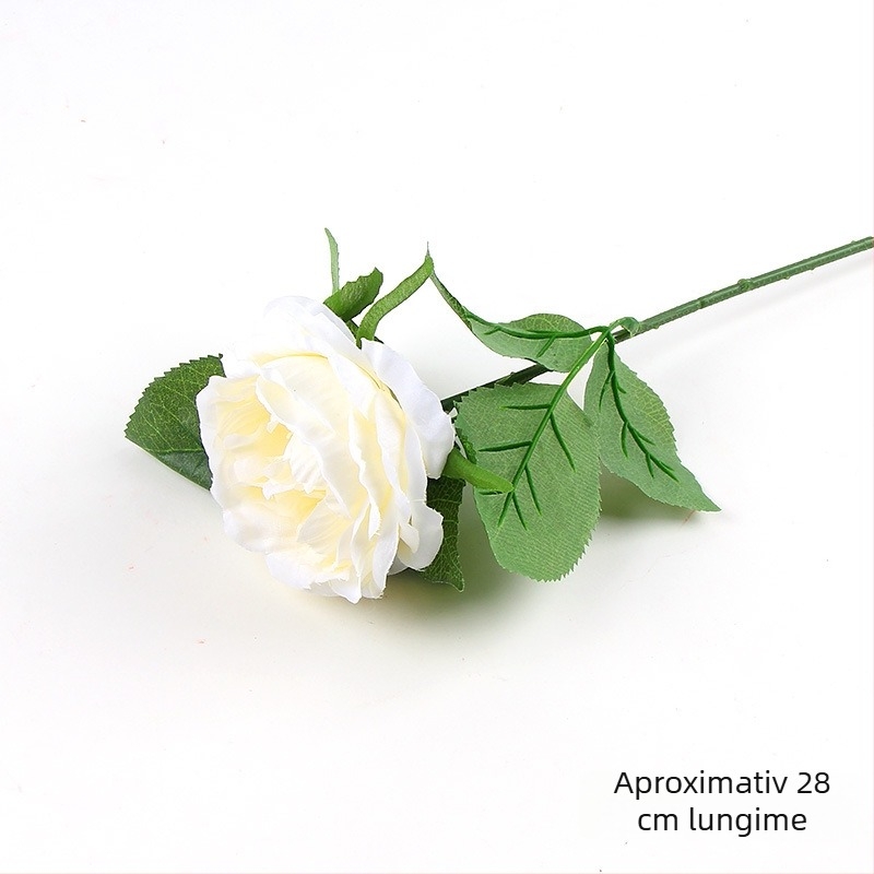 Flori artificiale pentru fotografie – roz, bujor și lalea simulate; Materiale: folie PP; Model: Simulation flower; Brand: Rookie; Potrivit pentru fotografii de produs