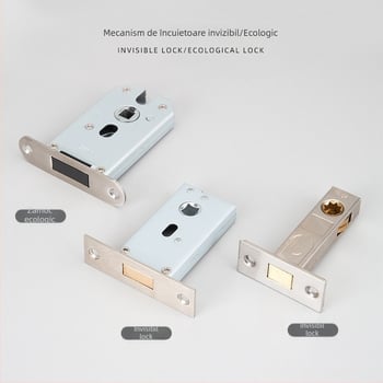 Meihong Corp de încuietoare pentru baie – cupru și oțel inoxidabil 201, modele: baie, canal, invizibil, greutate 0,3 kg