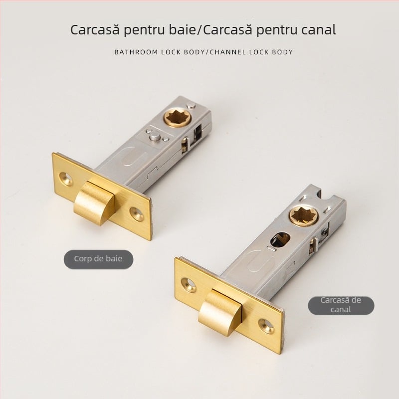 Meihong Corp de încuietoare pentru baie – cupru și oțel inoxidabil 201, modele: baie, canal, invizibil, greutate 0,3 kg