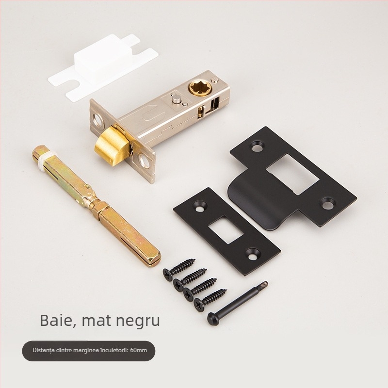 Meihong Corp de încuietoare pentru baie – cupru și oțel inoxidabil 201, modele: baie, canal, invizibil, greutate 0,3 kg