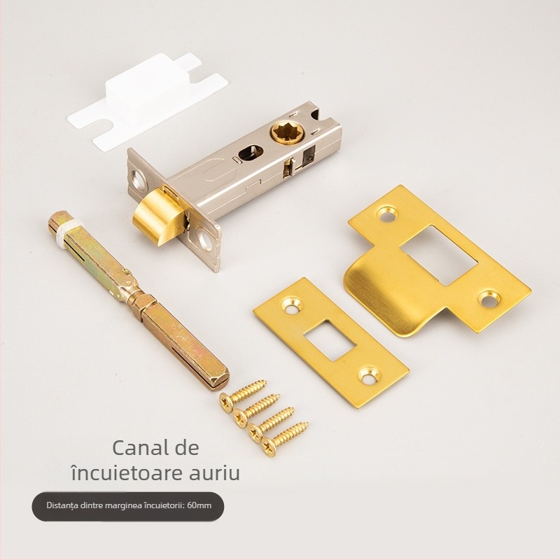 Meihong Corp de încuietoare pentru baie – cupru și oțel inoxidabil 201, modele: baie, canal, invizibil, greutate 0,3 kg