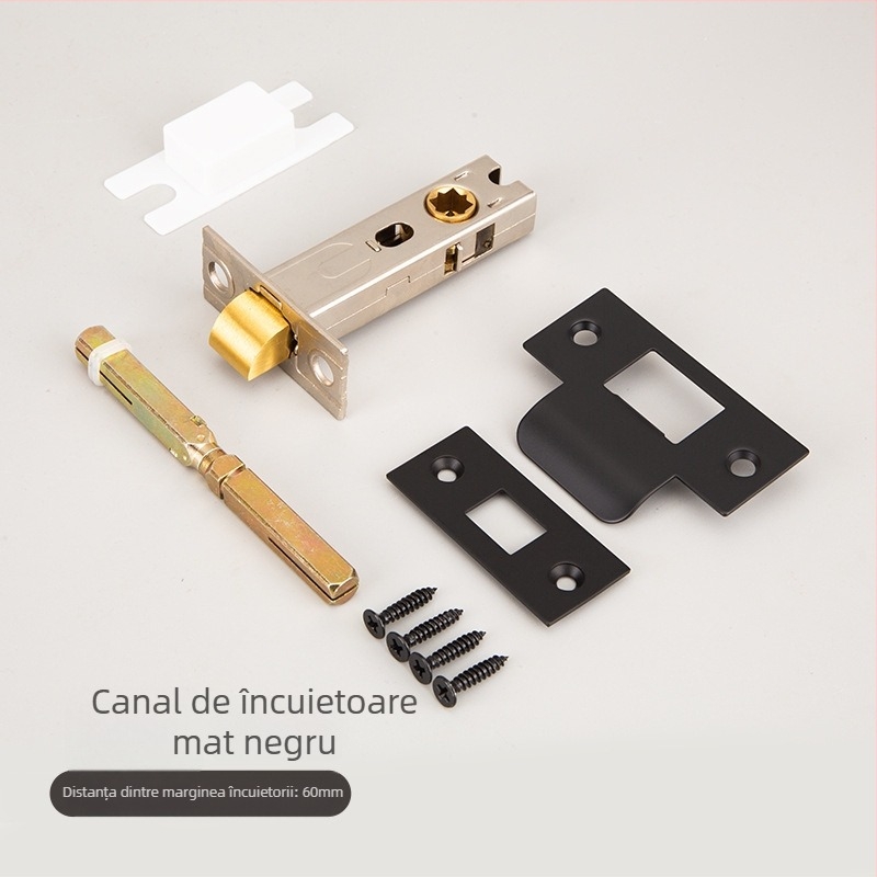 Meihong Corp de încuietoare pentru baie – cupru și oțel inoxidabil 201, modele: baie, canal, invizibil, greutate 0,3 kg