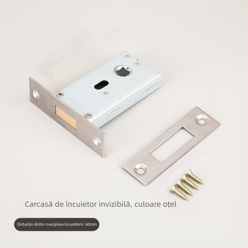 Meihong Corp de încuietoare pentru baie – cupru și oțel inoxidabil 201, modele: baie, canal, invizibil, greutate 0,3 kg