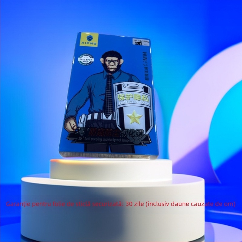 Protecție ecran din sticlă tempered pentru iPhone 14 Pro Max – claritate HD, antiamprentare