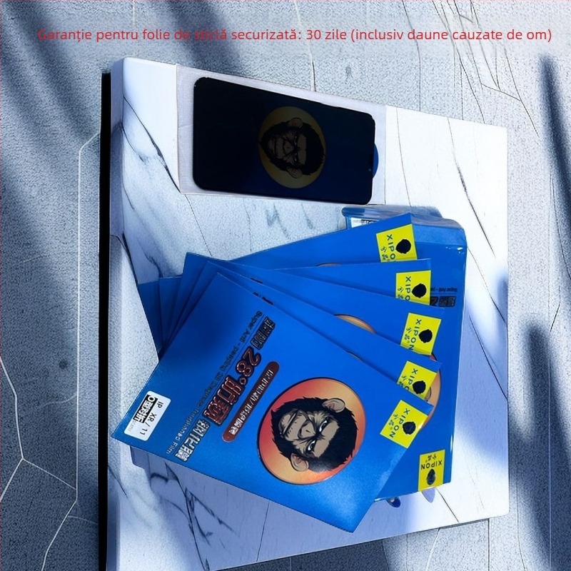 Protecție ecran din sticlă tempered pentru iPhone 14 Pro Max – claritate HD, antiamprentare