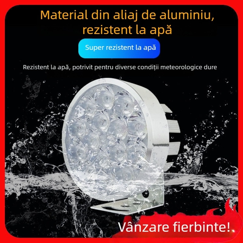 Lampă de far pentru motocicletă, pentru vehicule electrice și tricicluri, spot de înlocuire, 1W, montaj exterior, înlocuire lampă