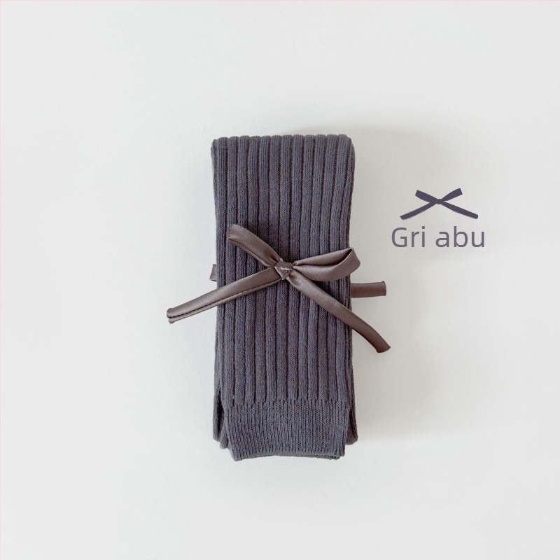 Colanți pentru fete – talie înaltă, lungime 9/10, bumbac pieptănat 77%, pentru vârsta 1–3 ani, primăvară și toamnă