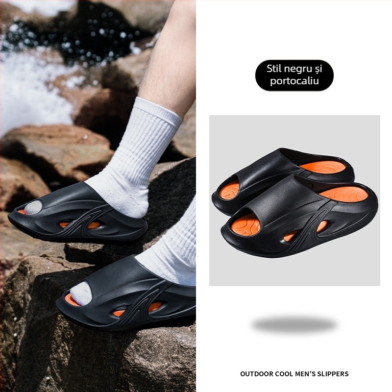 Șlapi de EVA cu talpă groasă, antiderapante și împotriva mirosurilor, pentru activități în aer liber